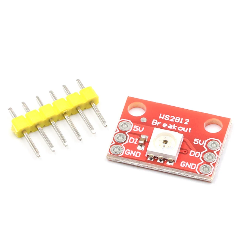 RGB LED Breakout - WS2812 color light module board single-line interface full-color light tube