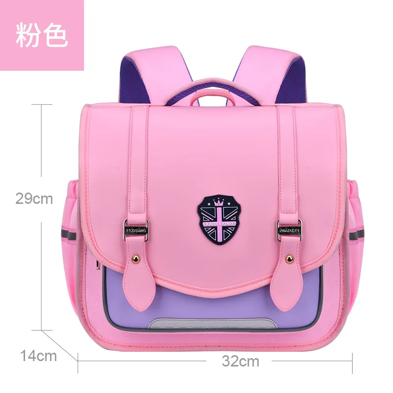 1-4 Grades Primary Student Horizontal Schoolbag Spine Protection Large Capacity Lightweight Shoulder Bag Waterproof Kid Backpack