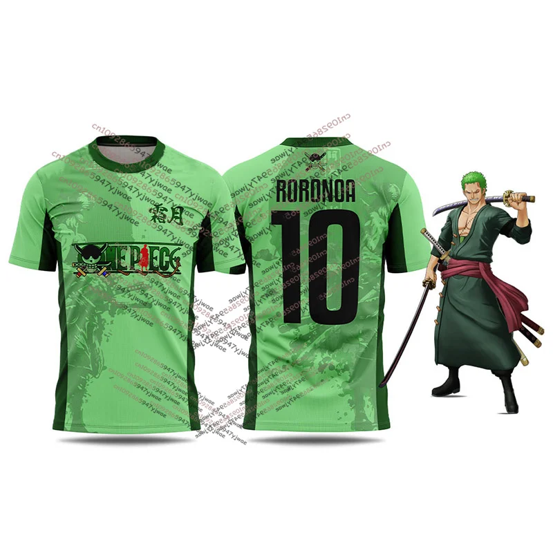 Anime uma peça luffy zoro camiseta impressão 3d roupas moda streetwear camiseta verão manga curta esporte unisex cosplay tshirt
