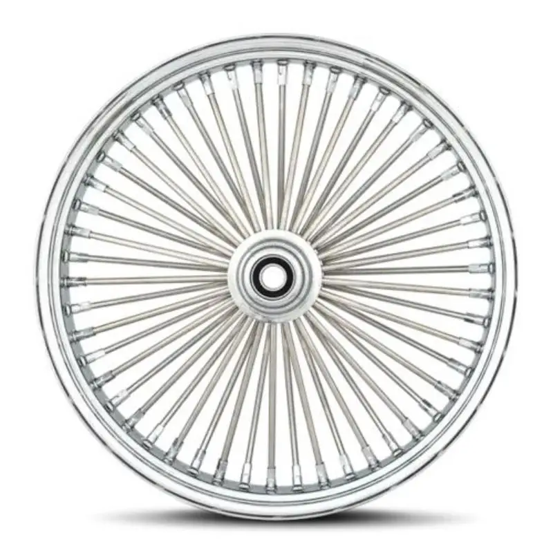 Motorcycle Wheels  Old Steel Forged Rims Chrome 16 17 18 19 21 23 Inch  Spoke  for Harley