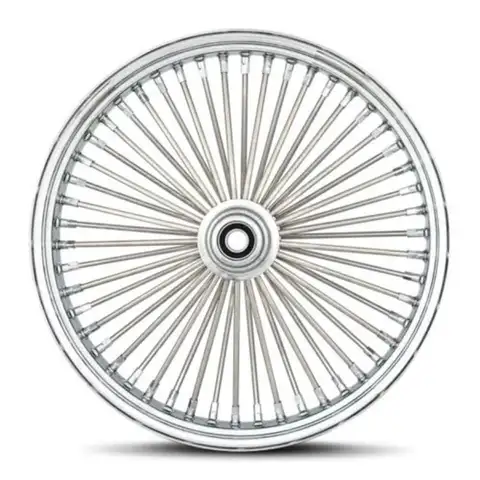 Motorcycle Wheels  Old Steel Forged Rims Chrome 16 17 18 19 21 23 Inch  Spoke  for Harley
