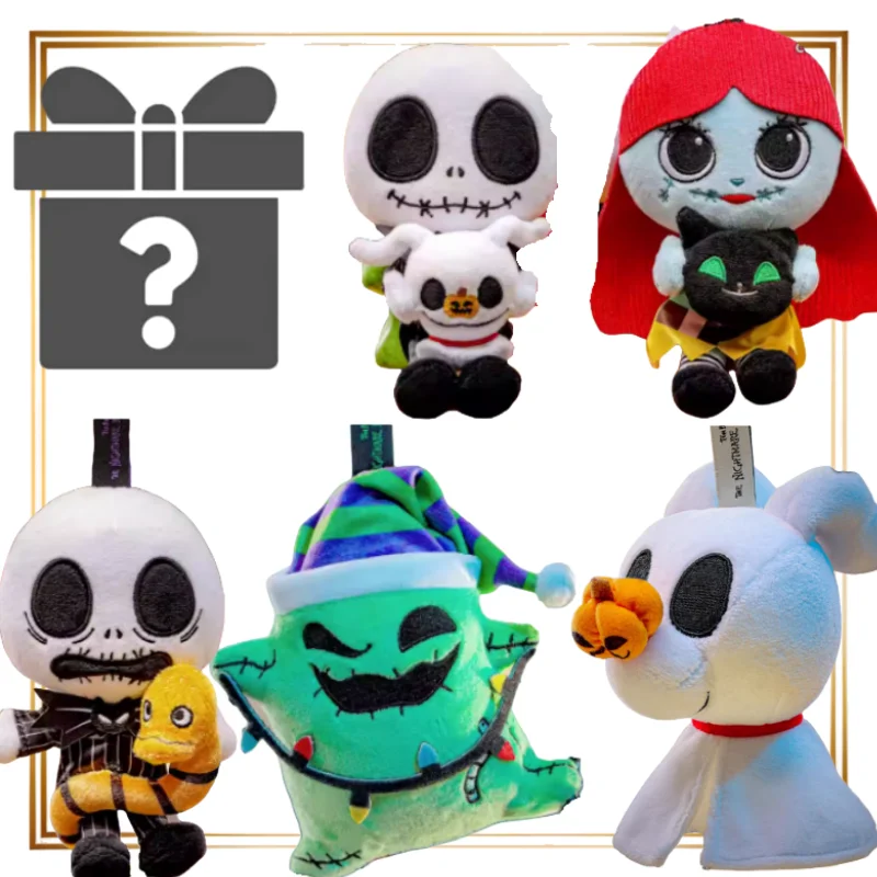 

Подлинная 52 игрушки, Рождественская ночь, серия террора, слепая коробка, сумка с орнаментом, кулон, игрушка-сюрприз, сумка для удачи, аниме, периферийные устройства, подарок