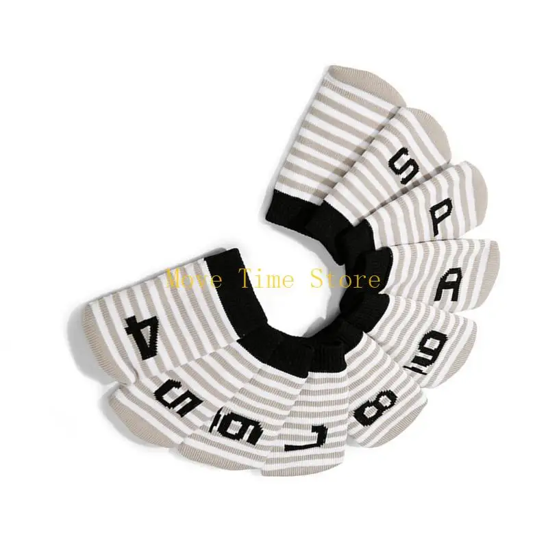 92ME Knitted Golfing Putter Headcover Mallet Putter Head Cover Golfing Accessories