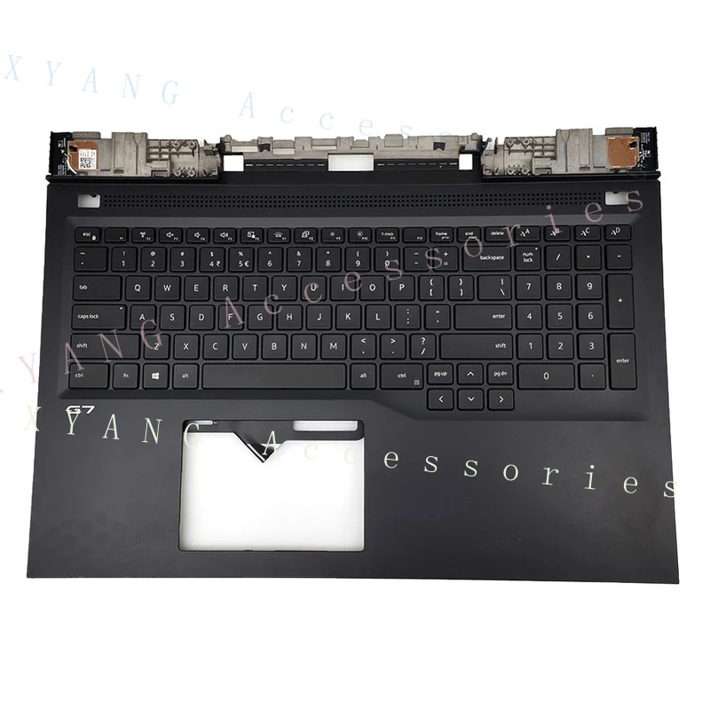 Новый верхний корпус (палмрест) из полипропилена для Dell 17 G7 7700 с клавиатурой с подсветкой 0RC7PR RC7PR