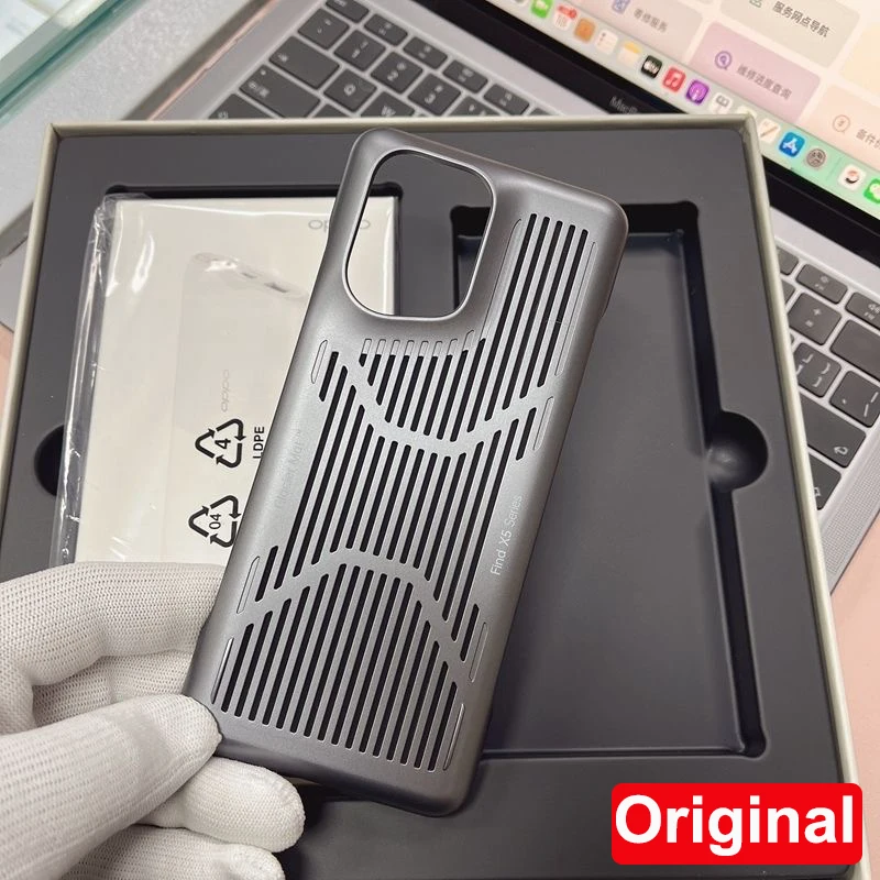 Official Heat Dissipation Case For OPPO Find X5 Pro Case FindX5 Pro Gaming Cooler Cover Original For OPPO Find X5 Cooling Case