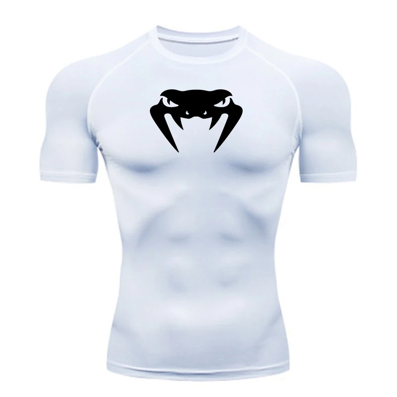 New Compression Shirt Men Fitness Gym Super Hero Sport Running T-Shirt Rashgard Tops Tee Quick Dry Short Sleeve T-Shirt For Men