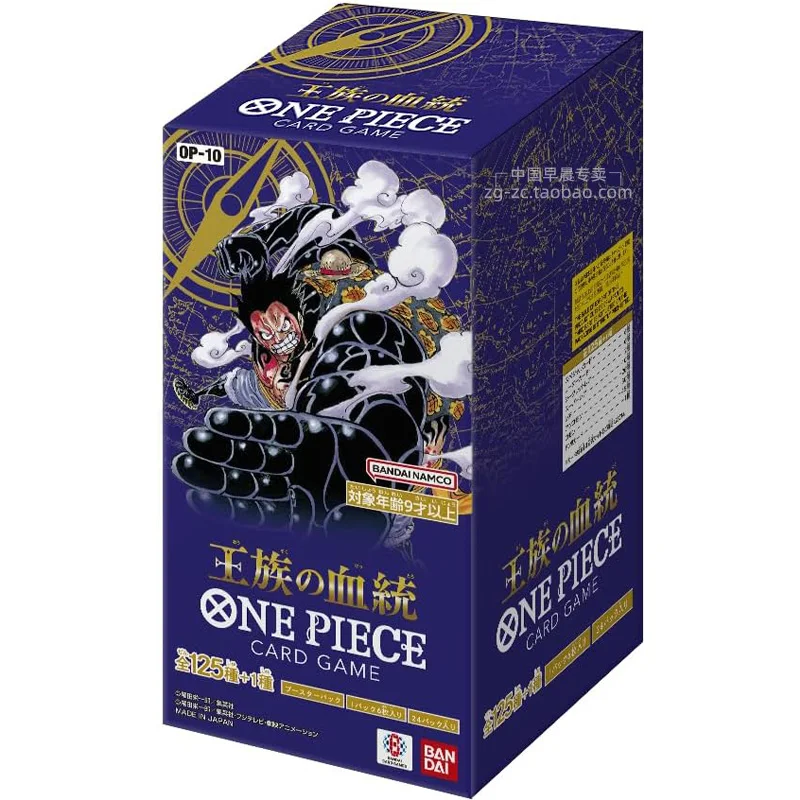 New Originales Bandai One Piece Card New Era Opcg-01-09 Cards Booster Box Japanese Anime TCG Luffy Rare Game Card Collector Gift