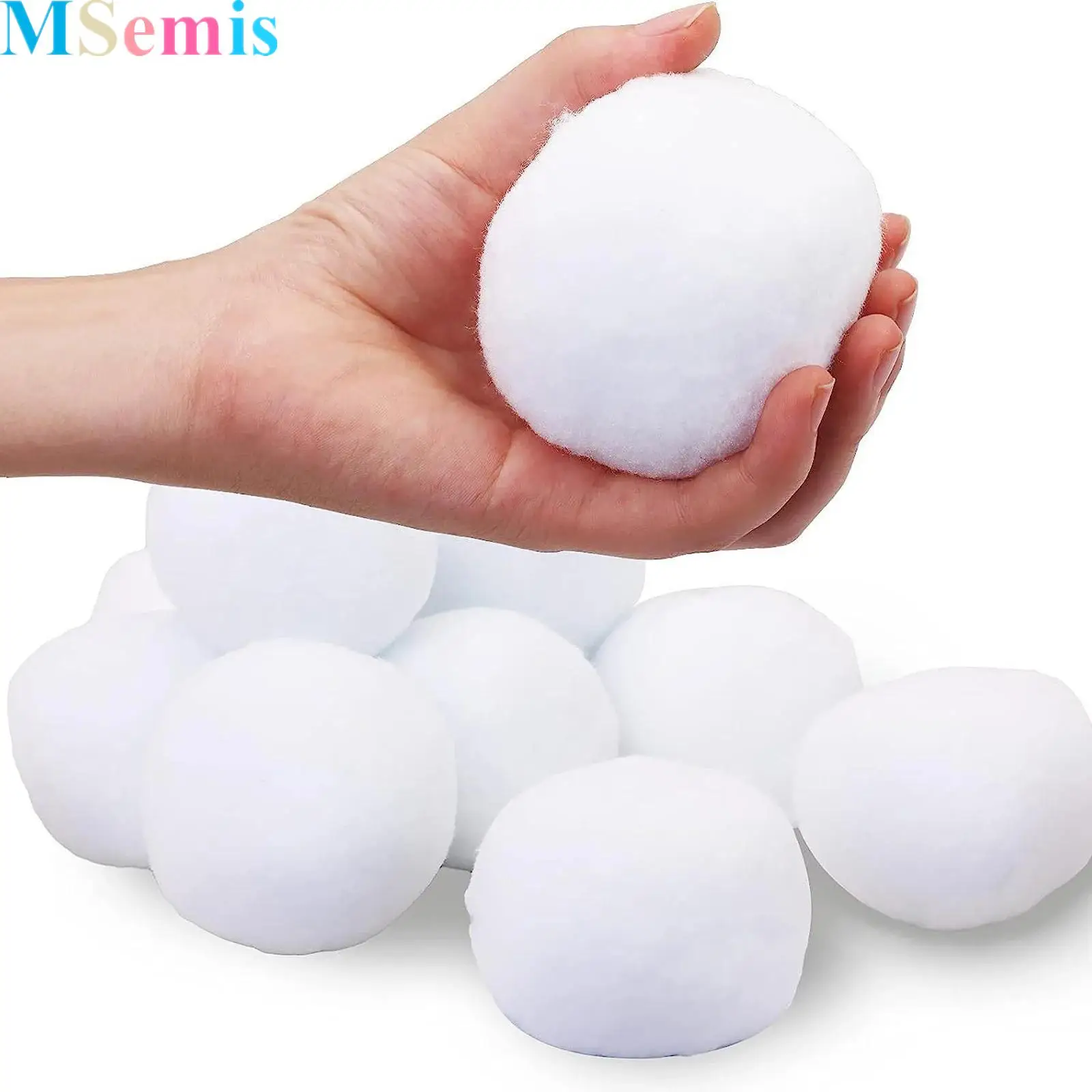 

Christmas Snow Toy Balls Fake Snow Balls Kids Toys Artificial Snow Ball Party Supplies Decorations for Christmas Tree Supplies