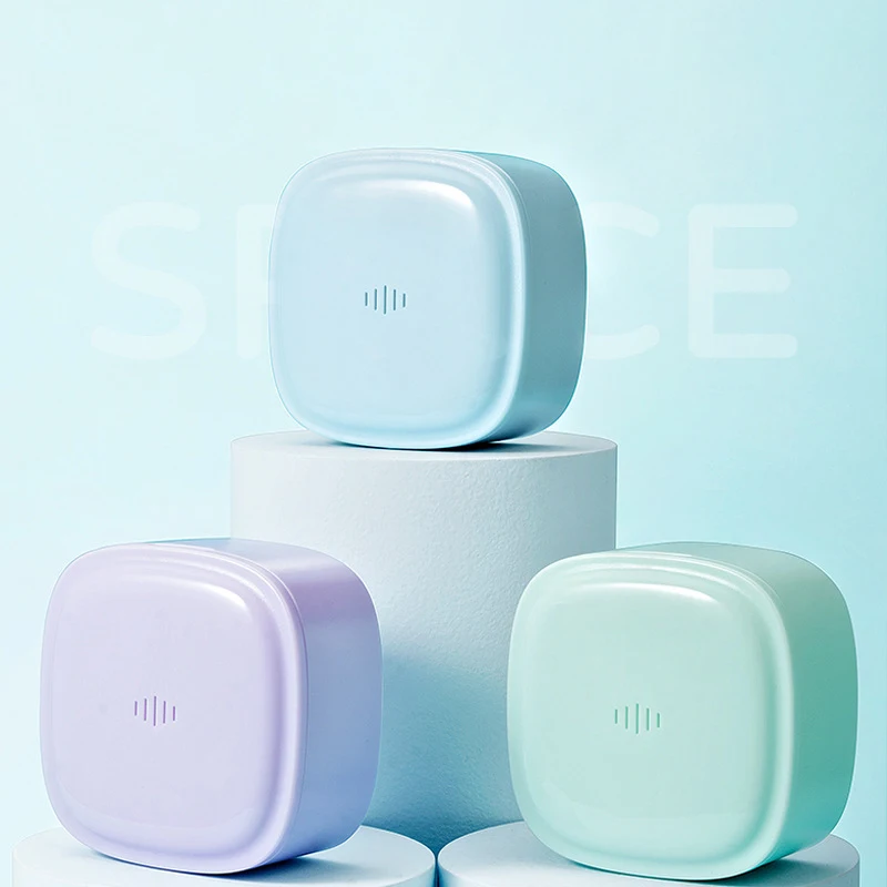 Fibbia magnetica strumenti ortodontici scatola di bretelle invisibili scatola di fermo ortodontico scatola di immagazzinaggio di bretelle portatili