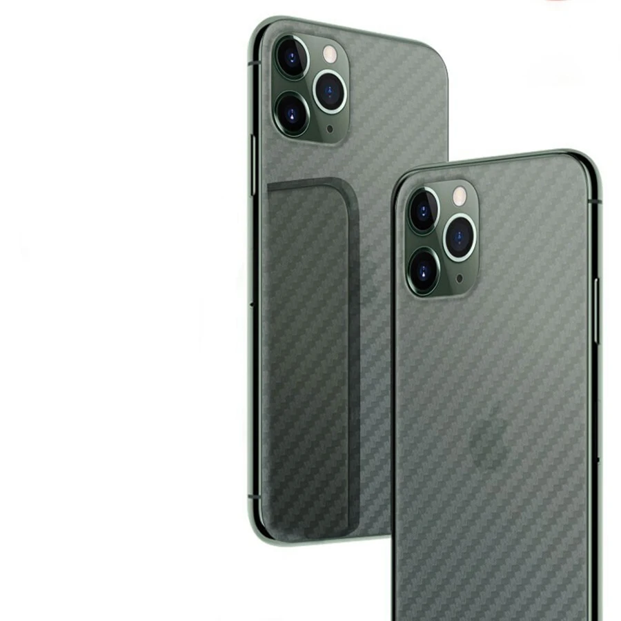 10PCS Full Cover Back Carbon Fiber Screen Protector For iPhone 14 15 Plus Back Matte Film On iPhone 12 13 14 15 Pro X XR XS MAX