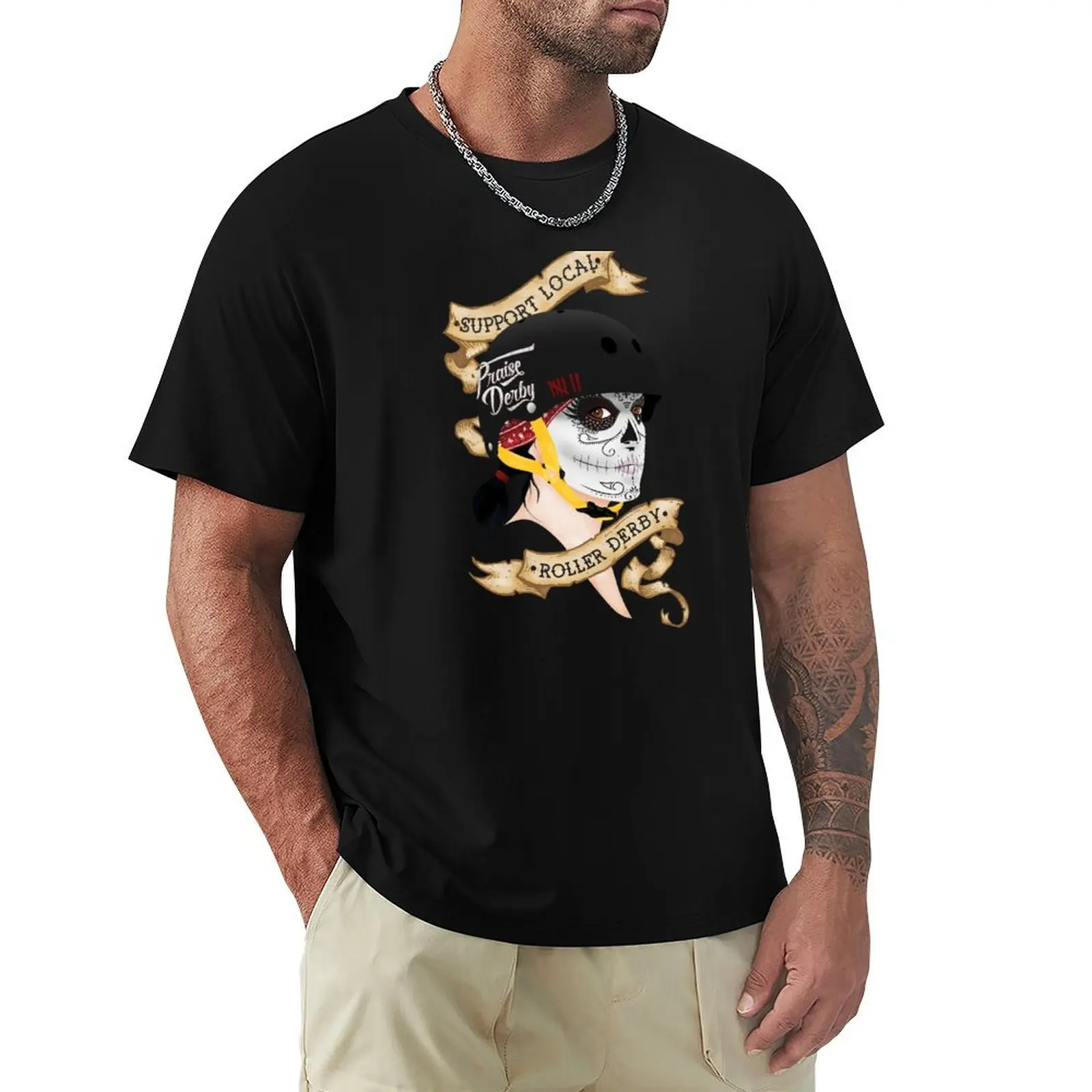 Dia de los Derby T-Shirt Quick Dry Light Sports T-Shirt