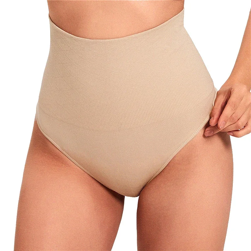 High Waist Butt Lifter Women Sexy Thong Shaper Tummy Control Panties Shaping Underwear Waist Trainer Pulling Briefs Shapewear