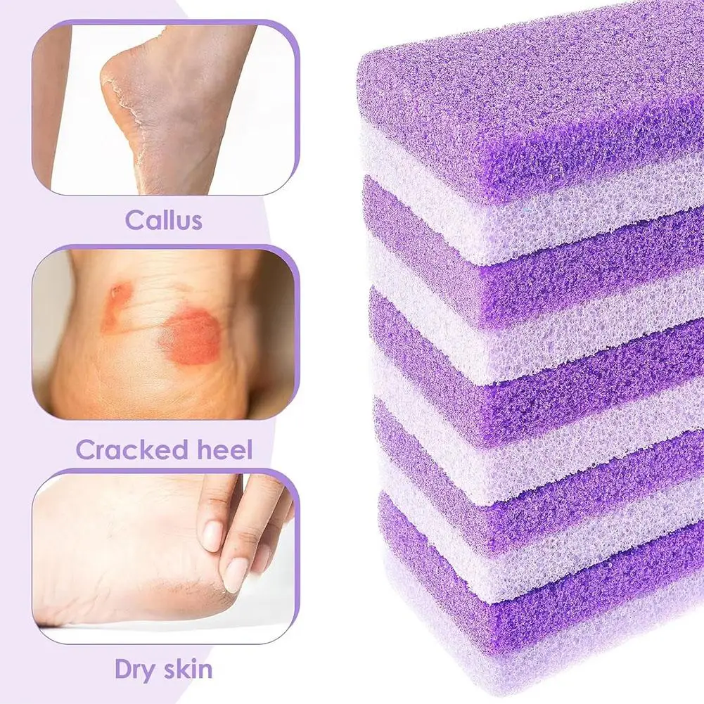 Foot Care Pumice Stone For Feet 2in1 Double Sided Foot Pumice Stone Dead Skin Scrubber For Feet Hands And Body Dead Skin Remover