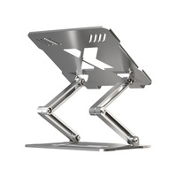 Universal 3-layer Desktop Notebook Laptop Stand Support Folding Aluminum Tablet Base for Macbook iPad Pro Holder Bracket