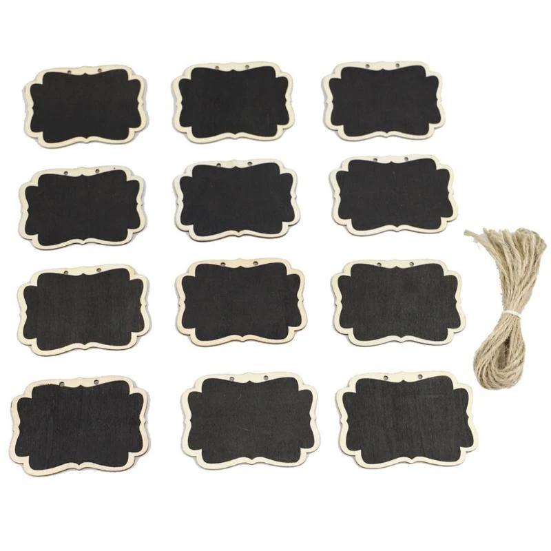 Hanging Chalkboards Mini Memo Name Wedding Birthday Party Favours