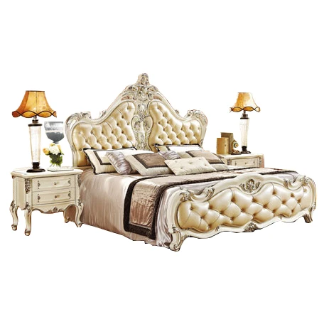 China manufacturer high quality Royal style bedroom furniture set