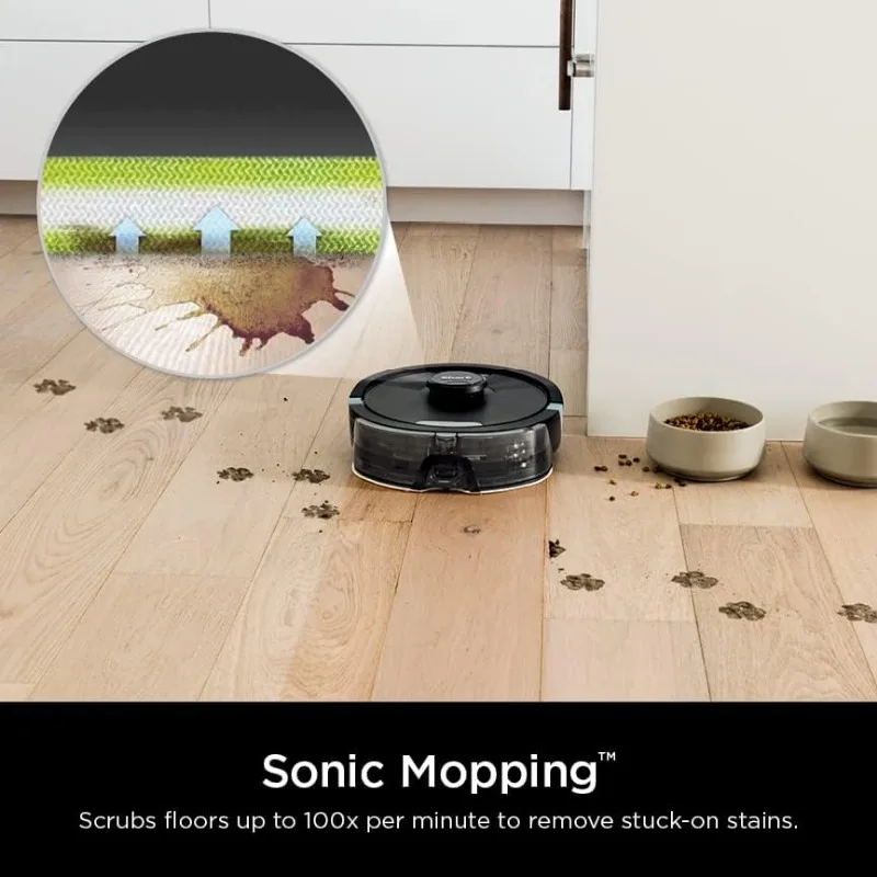 RV2620WD AI Ultra Robot Vacuum and Mop with Matrix Clean Navigation, CleanEdge Technology, Perfect for Pet Hair, Carpets