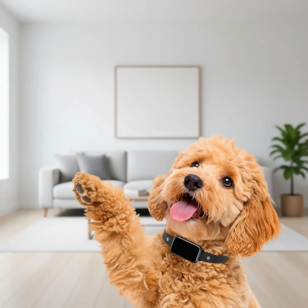 

Умный ошейник для собак Stop Barking, гуманное устройство против лая с звуком и вибрацией, 7 регулируемых уровней чувствительности, ультралегкий ошейник против лая