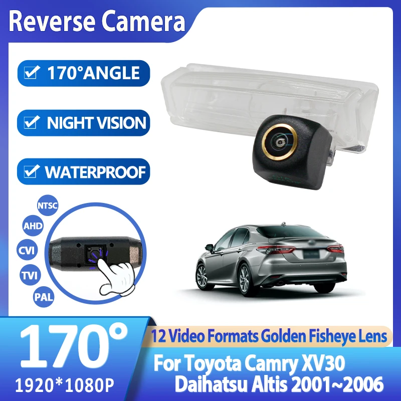 

CCD NTSC Waterproof Night Vision Car Rear View Camera Backup Camera For Toyota Camry XV30 Daihatsu Altis 2001 2002 2003~2006