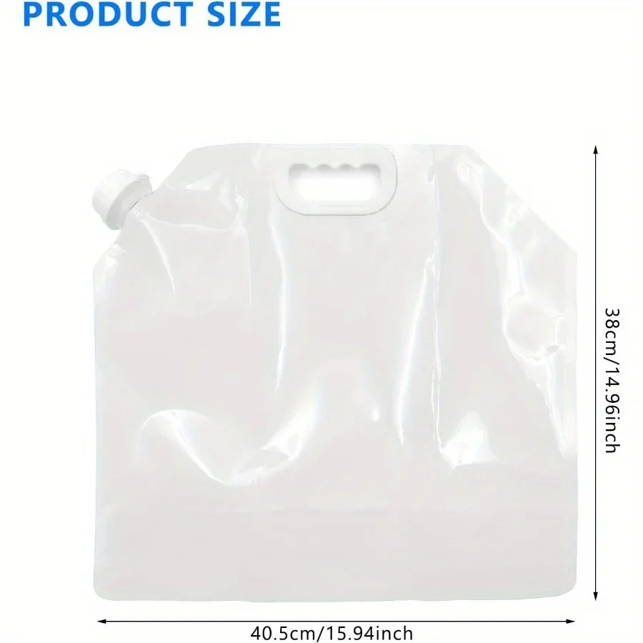 Tragbare, transparente 10L große 4er-Pack Eisbadbeutel – Eisfass für Kältetherapie von Sportlern, Heim-Eisbadewanne, Gefrierbeutel, Wasserbeutel – Detail 3