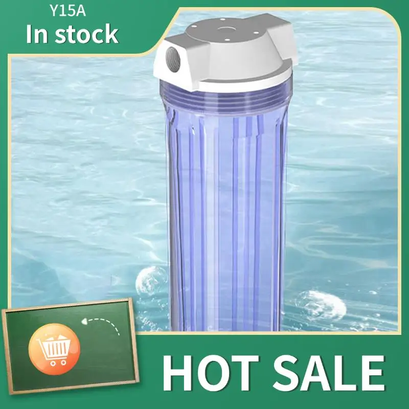 

Y15A 2X10-дюймовый фильтр для воды, бутылка для фильтра для воды, взрывозащищенный фильтр для воды, разъем G1/2-дюймовый интерфейс, корпус фильтра