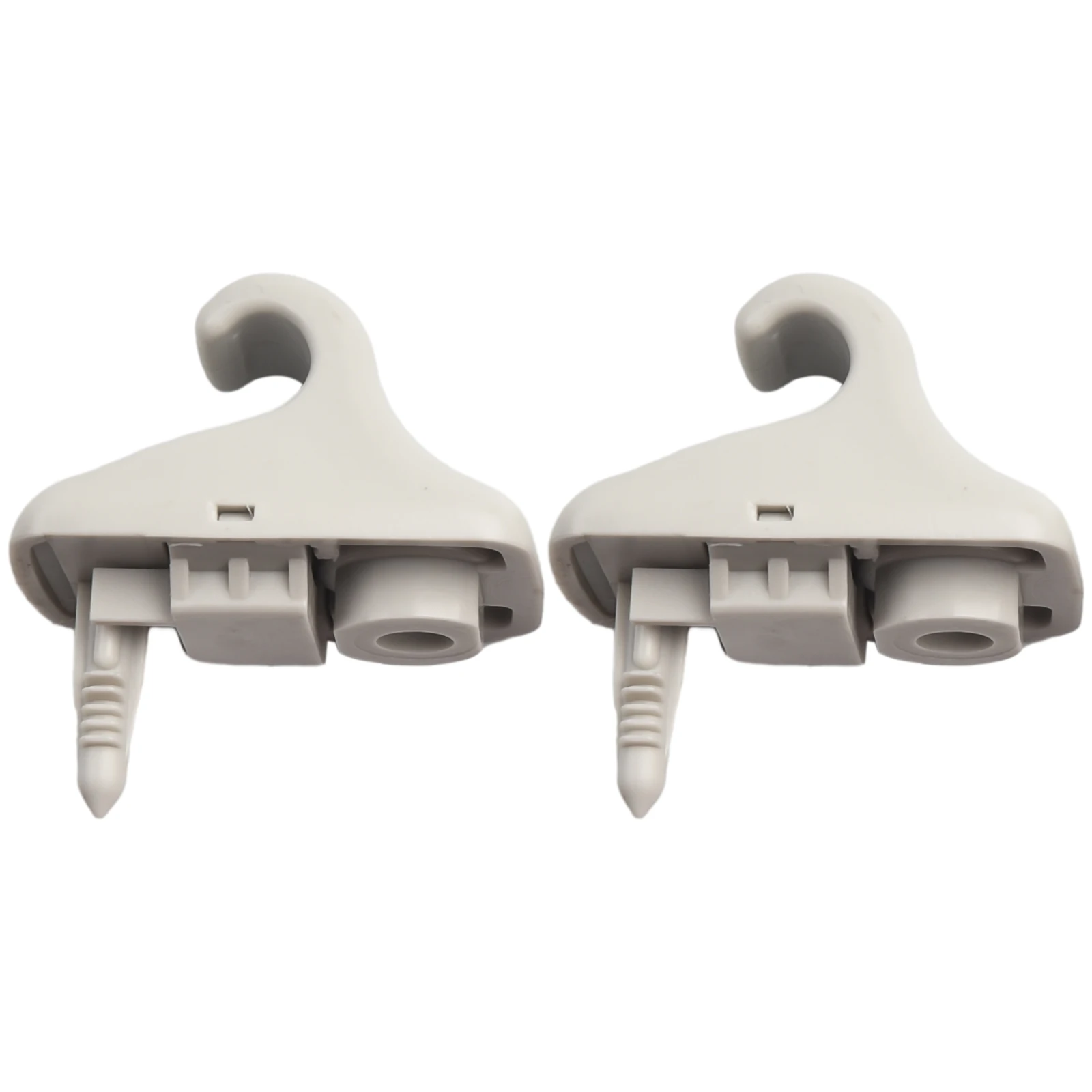 Retainer Fastener Sun Visor Clip Grey Parts Replacement Support Vehicle 2pcs 85235C9000 Front Roof For Hyundai