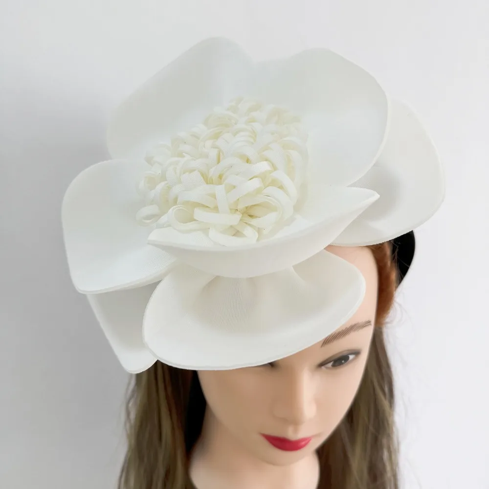 

Новые цветочные повязки на голову 8,7 дюйма с кисточками и цветочным узором, женские аксессуары для волос