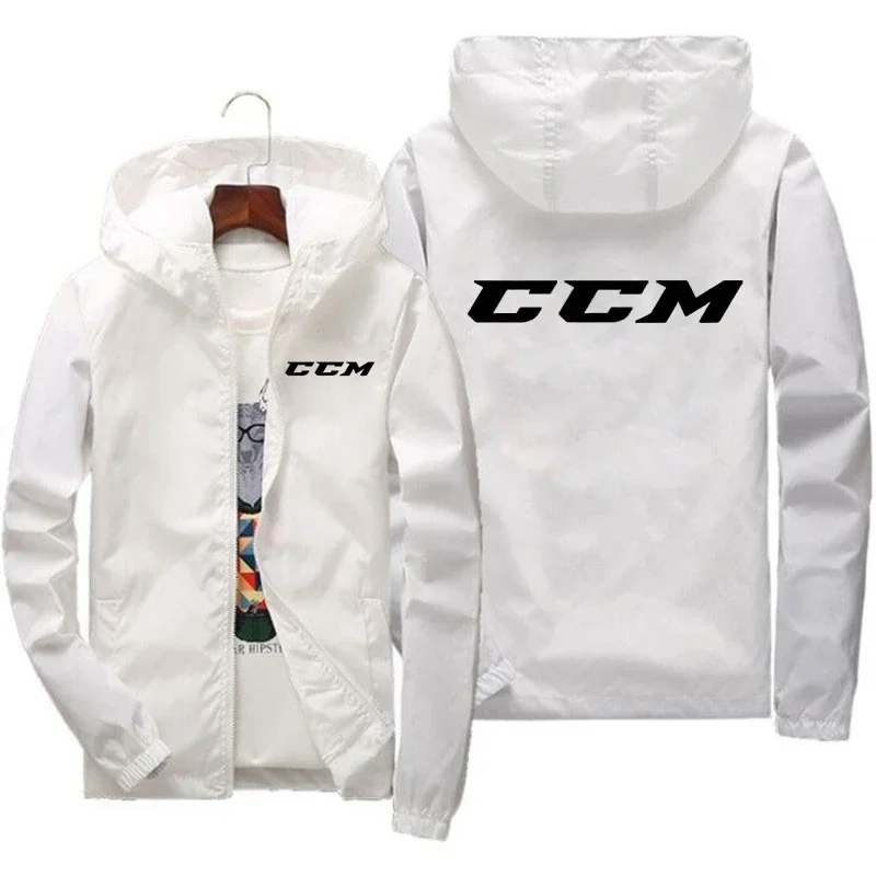 CCM-Jaqueta masculina com zíper bomber, streetwear casual, hip hop, slim fit, casaco piloto, roupas masculinas, plus size, 7XL, primavera, novo