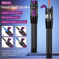 COMPTYCO FTTH Visual Fault Locator Fiber Optic Cable Tester Fiber Fault Detector Test Tool VLF 30MW-80MW(optional)