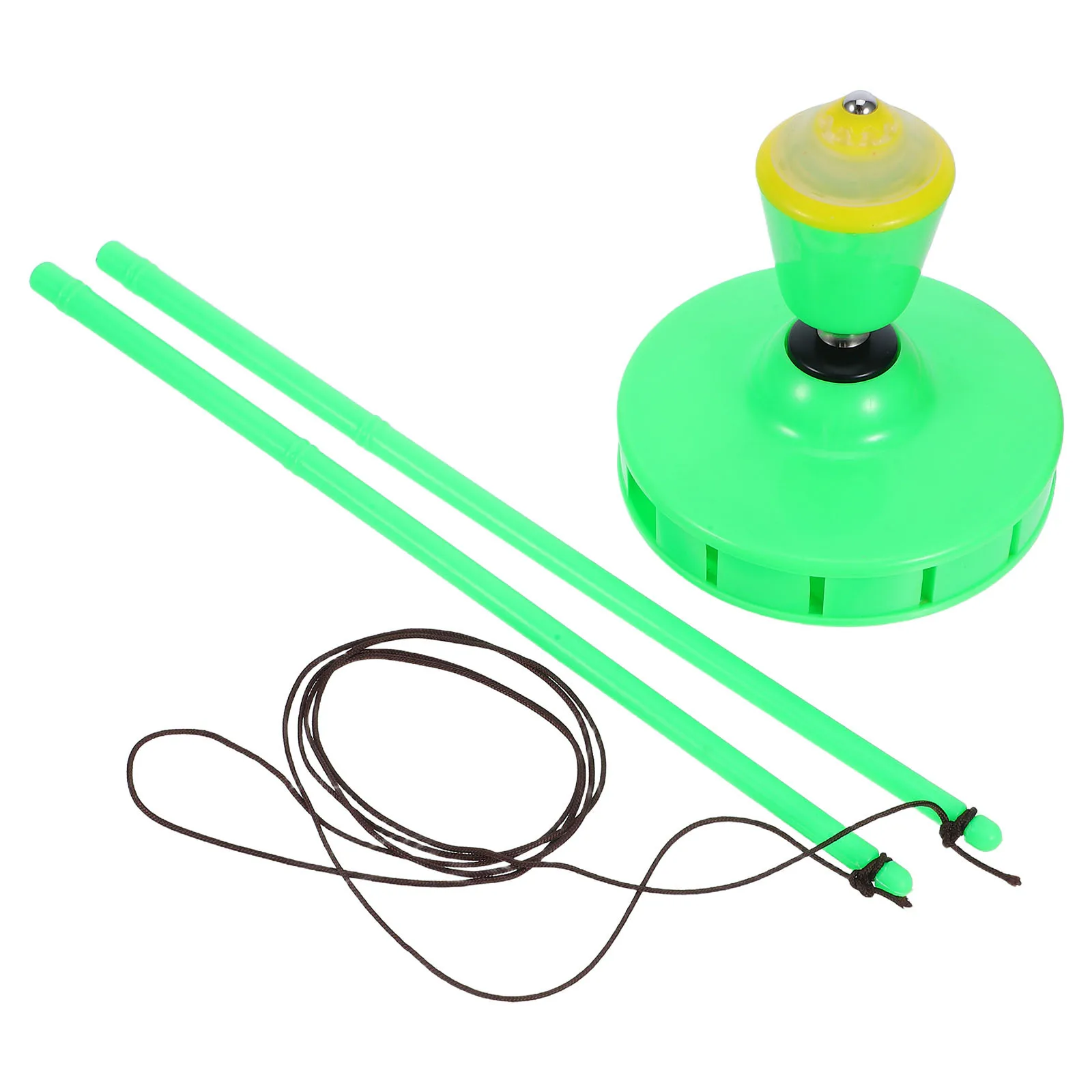 

1 Set Chinese Yoyo Diabolo Toy: Single-End Shock-Absorbing Design Smooth Rotation For Outdoor Family Entertainment Kids Beginner