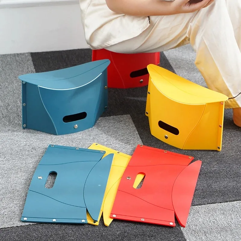 

Plastic Portable Folding Stool Outdoor Chairs Portable Stool for Camping Storage Stool Storage Stool Folding Chair 2025