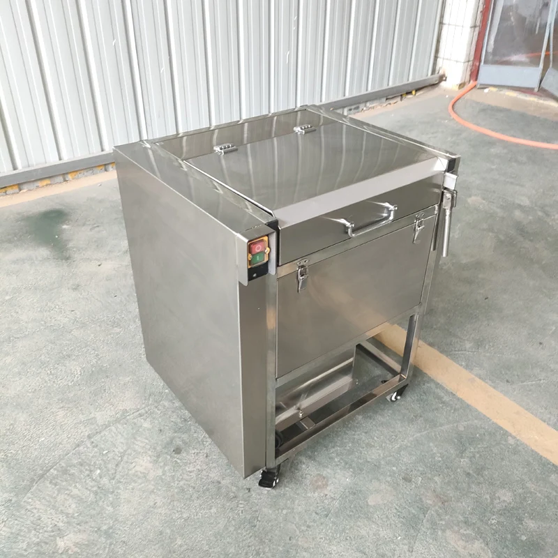 Picture 5: Industry Commercial Root Vegetable Fruit Ginger Potato Roller Peeler Washing Peeling Cleaning Machine