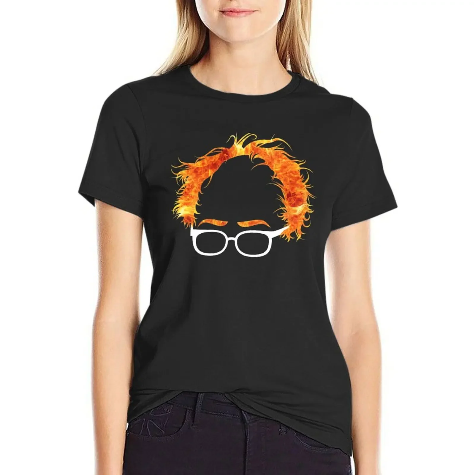 

Flaming Bernie Shirt - #Feelthebern T-Shirt Female clothing animal prinfor Aesthetic clothing designer clothes Women luxury