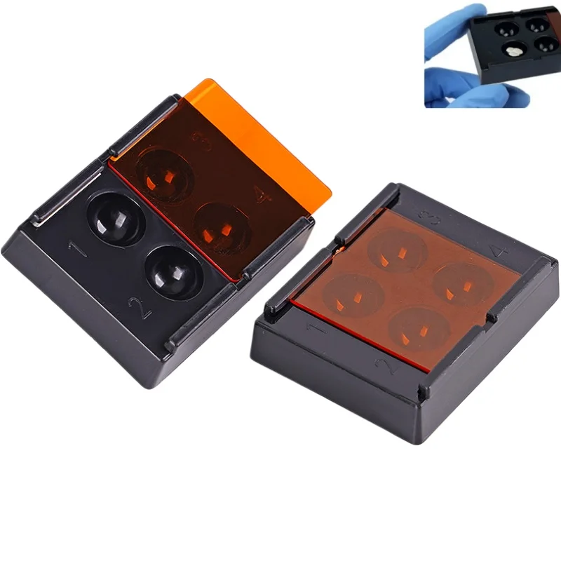 

Набор из 5 световых коробок для стоматологического моделирования с 4 отверстиями, пластиковая пластина для смешивания смолы, контейнер для хранения, футляр для зубных протезов и пластин, инструмент для стоматологии