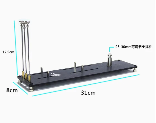 بطاقة الرسومات قوس عمودي الناهض PCI Express الدعامة جبل حامل حامل لحالة الكمبيوتر 3 فتحة GPU الرف 3090 4090 #2