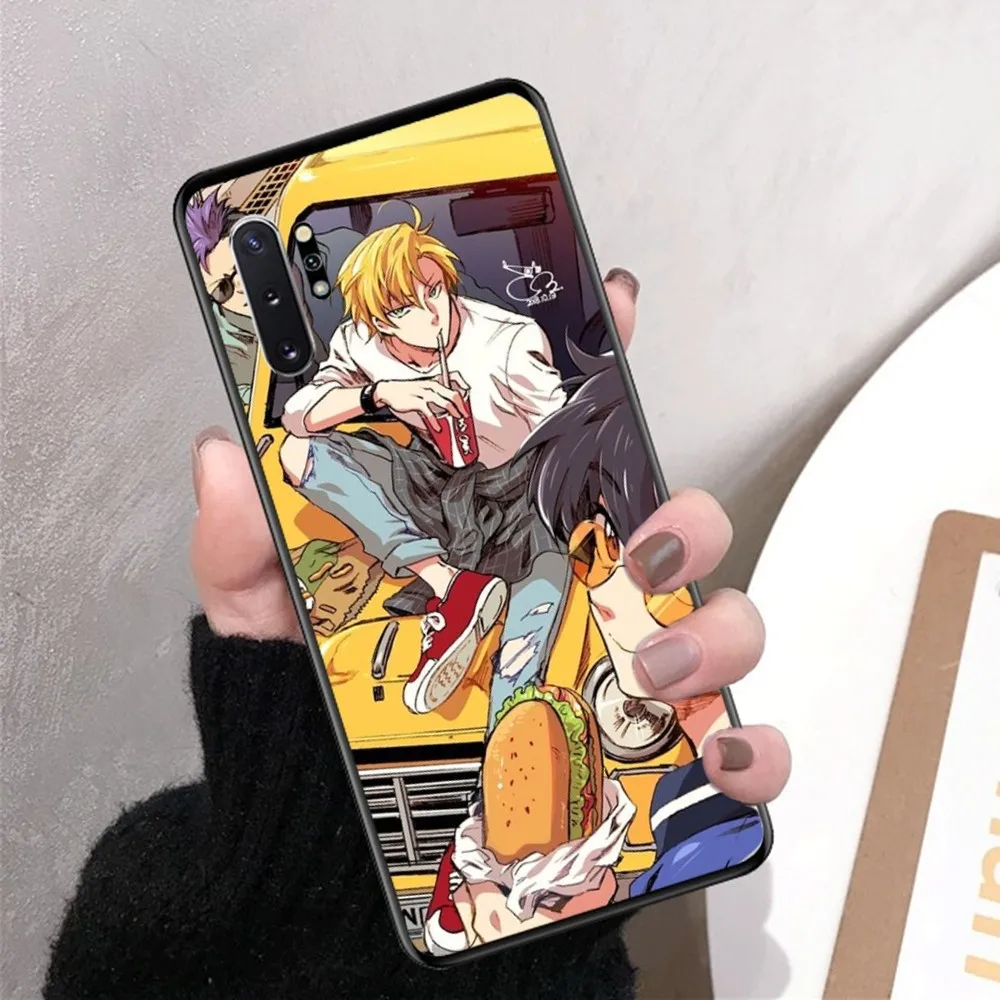 anime Banana Fish Phone Case For Samsung Note 8 9 10 20 pro plus lite M 10 11 20 30 21 31 51 A 21 22 42 02 03