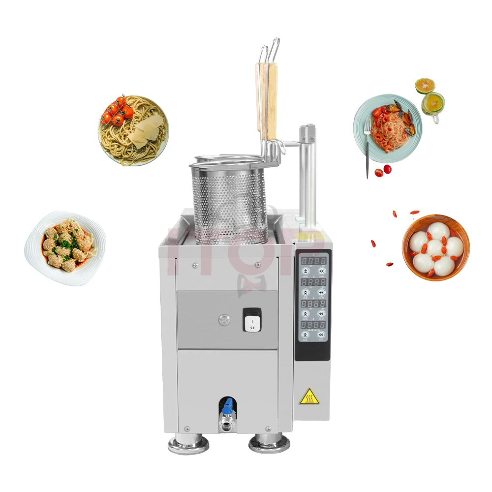 Restaurant Kitchen Commercial Noodle Boiler Electric Pasta Cooker Instant Automatic Noodle Cooker Wheaten Food Cooking Machine