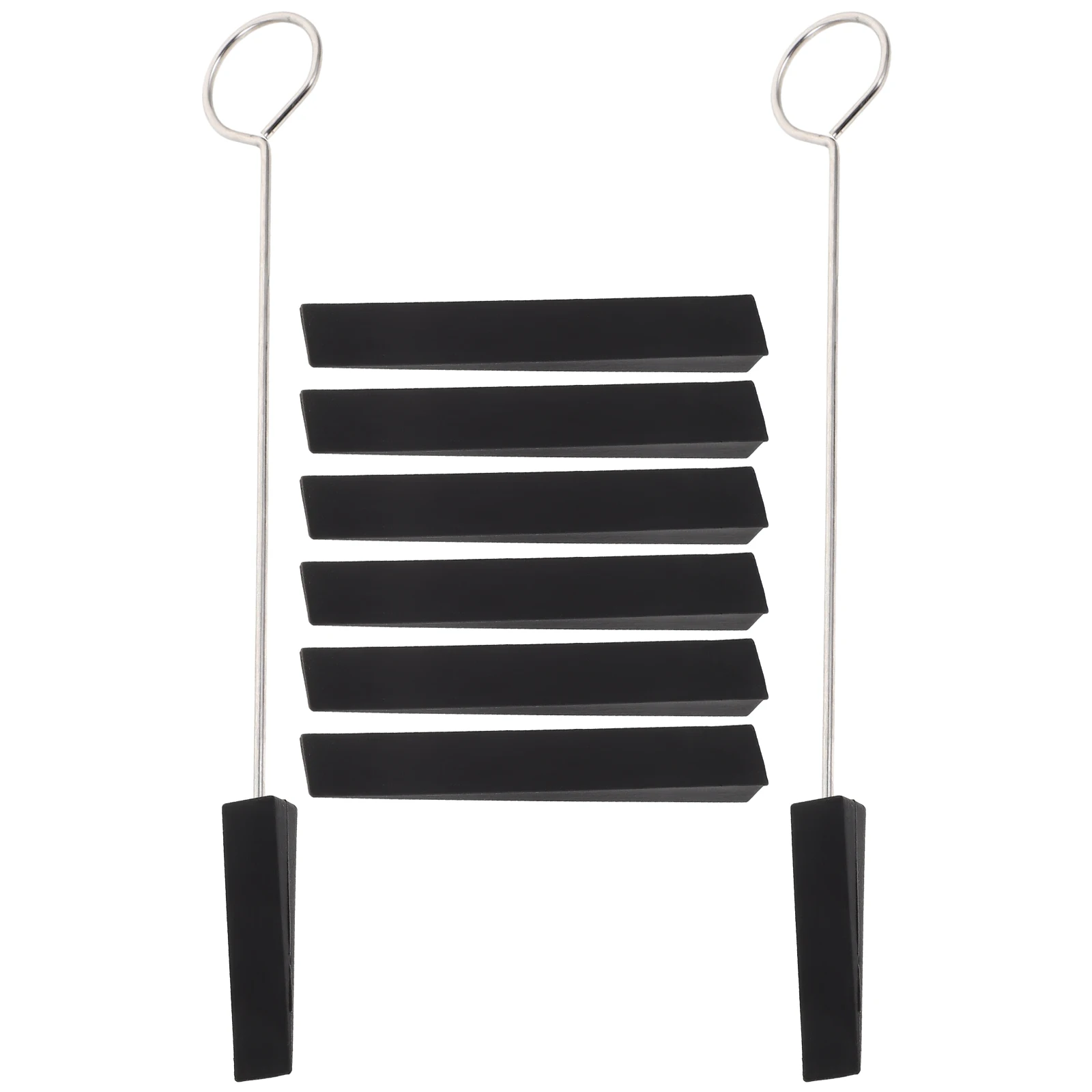

1 set 6 Pieces Tuning Tools Kit 2 Mute Piano Tuning Set Forks 4 Long Strips Black Professional Music Instrument Accessories
