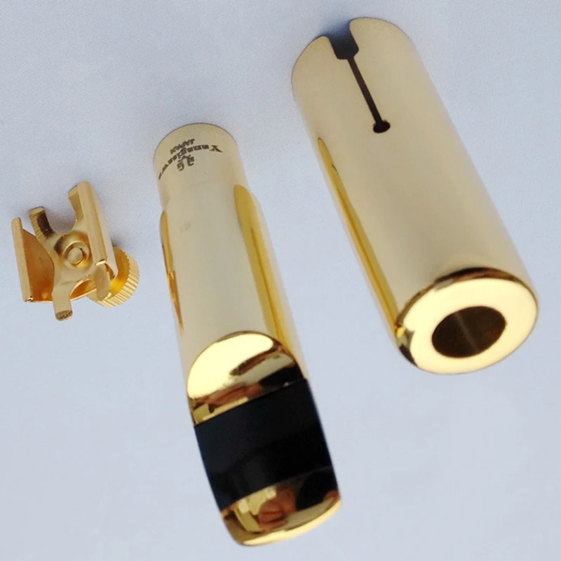 New MFC Professional Tenor Soprano Alto Saxophone Metal Mouthpiece Advanced Gold Plating Sax Mouth Pieces Accessories