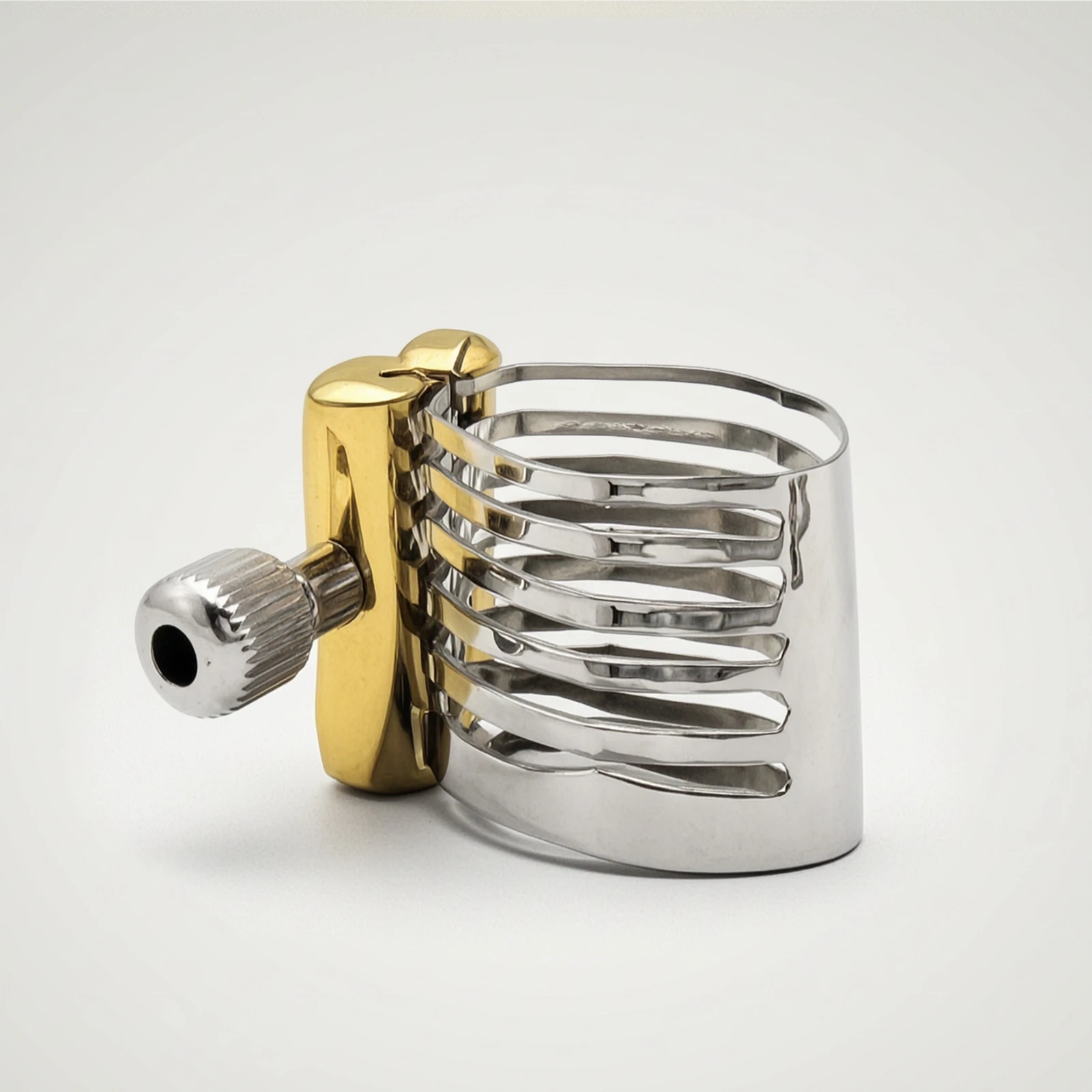 Mouthpiece Ligature Long-Lasting Metal Ligature Clamp Instrument Accessory Elegant Smooth for Clarinetists, Performances
