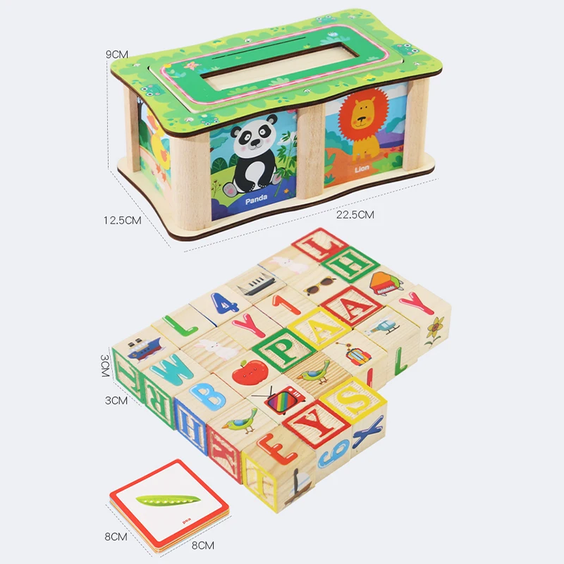 일치하는 편지 게임 조기 학습 장난감 선물 수학 숫자 단어 퍼즐 나무 알파벳 퍼즐 어린이를위한 몬테소리 장난감