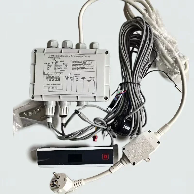 

Горячая распродажа 2024 года, производитель STEPON, ODM, контроллер для гидромассажной ванны, контроллер Vanni, умная панель управления гидромассажной ванной