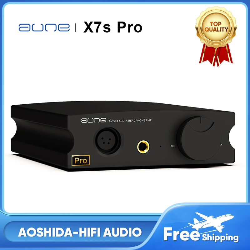 

AUNE X7s PRO 2023 3rd Gen Earphone Amp Class A Power Amplifier Audio Balanced Headphone Amplifier Front Stage HIFI High Gain