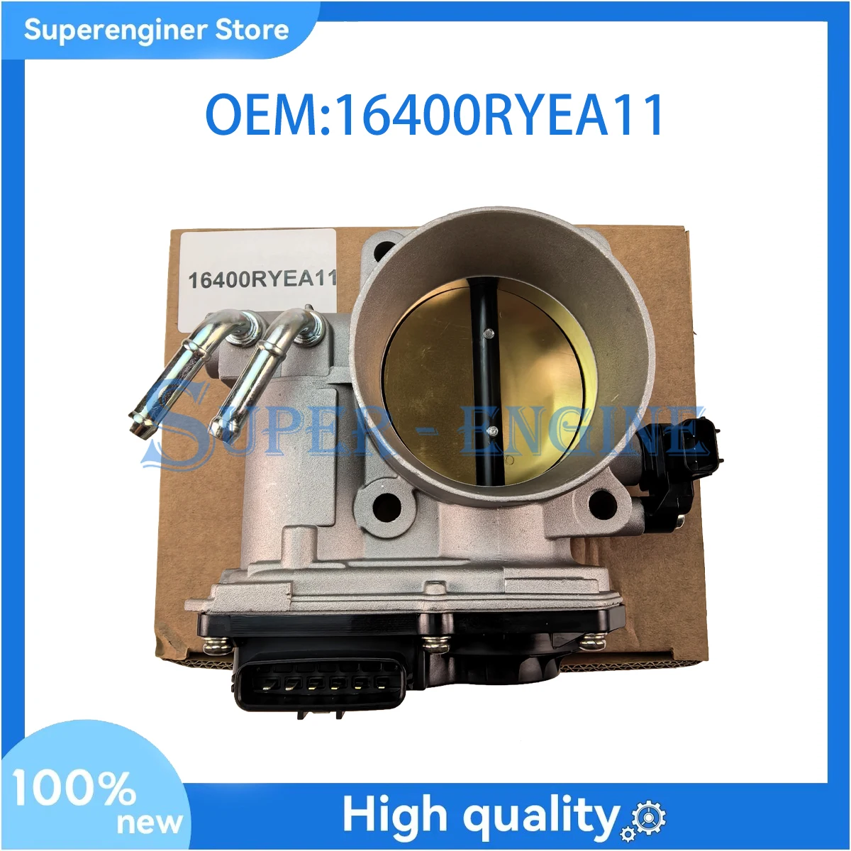 

16400RYEA11 Aluminum Throttle Body for Acura MDX ZDX 2010 2011 2012 2013 V6 3.7L