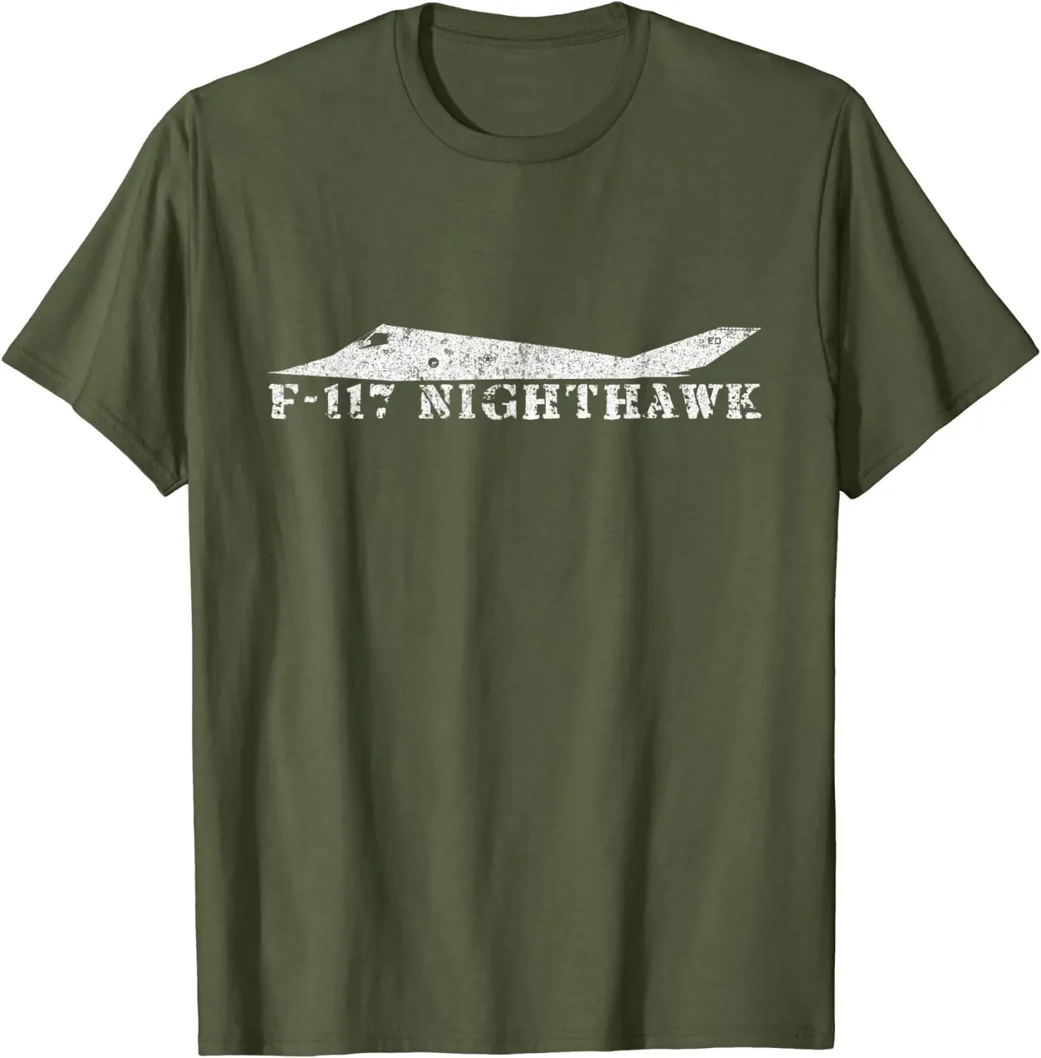 F-117 Nighthawk Stealth Fighter Jet Plane Men T-Shirt Short Sleeve Casual 100% Cotton O-Neck Summer Shirt