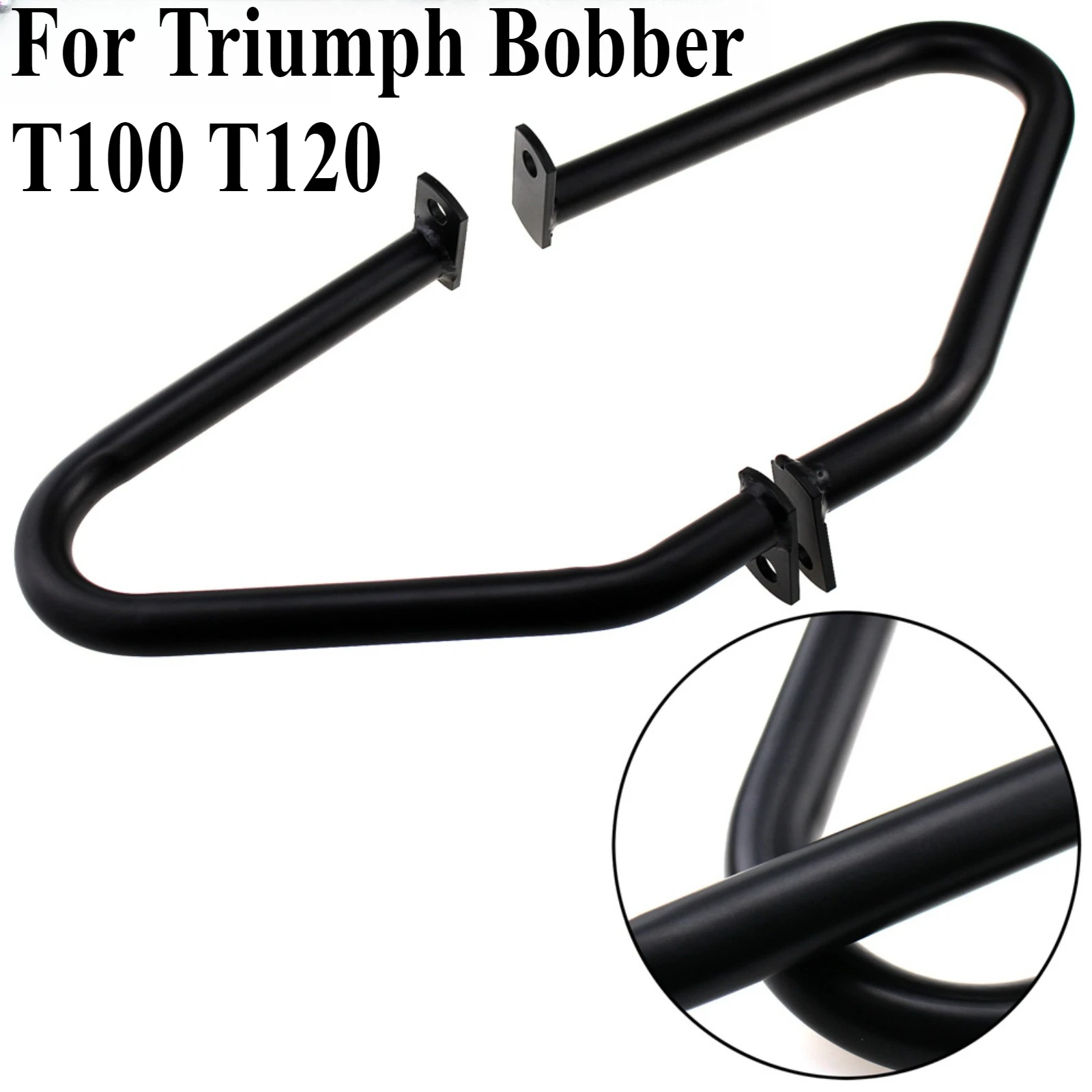 

For Triumph Bobber T100 T120 Motorcycle Engine Guard Crash Bar Bumper Anti-Fall Frame Slider Protector Street Models Parts