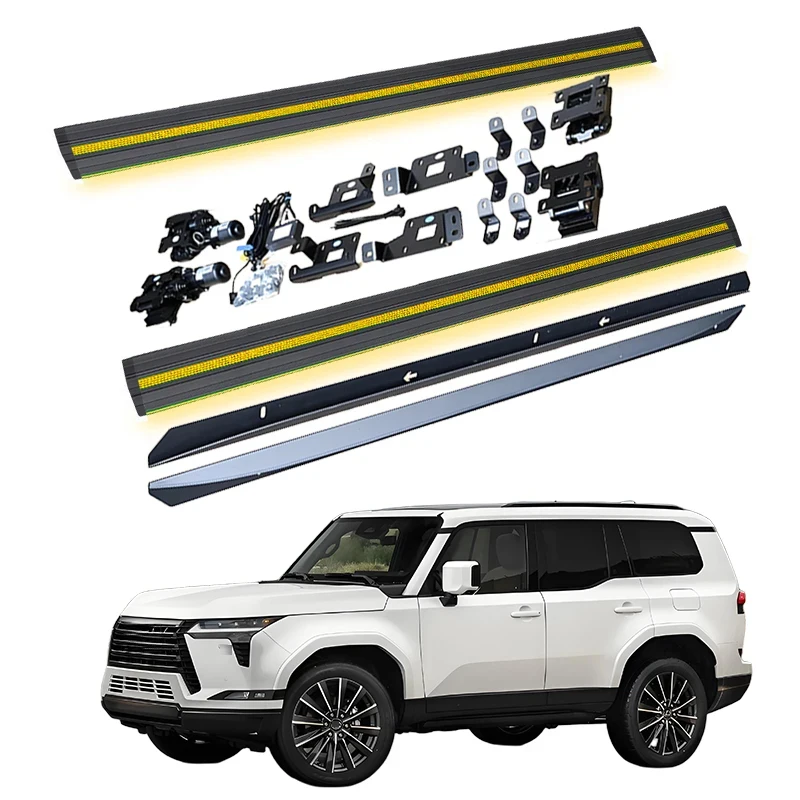 

Neon LED Lighted Side Steps Running Boards GX 550 2024+