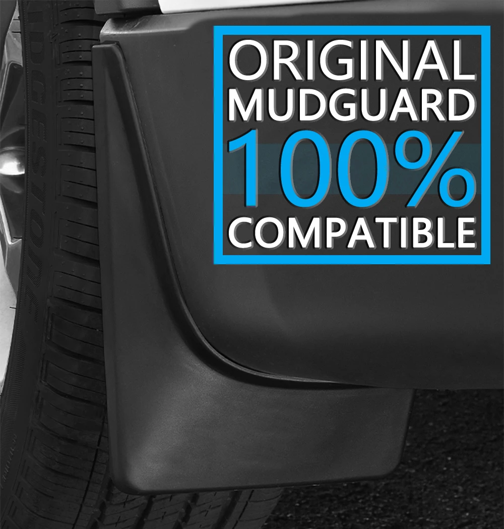For Volkswagen VW T-Roc R 2023 2024 2025 4pcs Front Rear Mudguards Mud Wheel Protect Fender New Upgrade Mudflap Auto Accessories