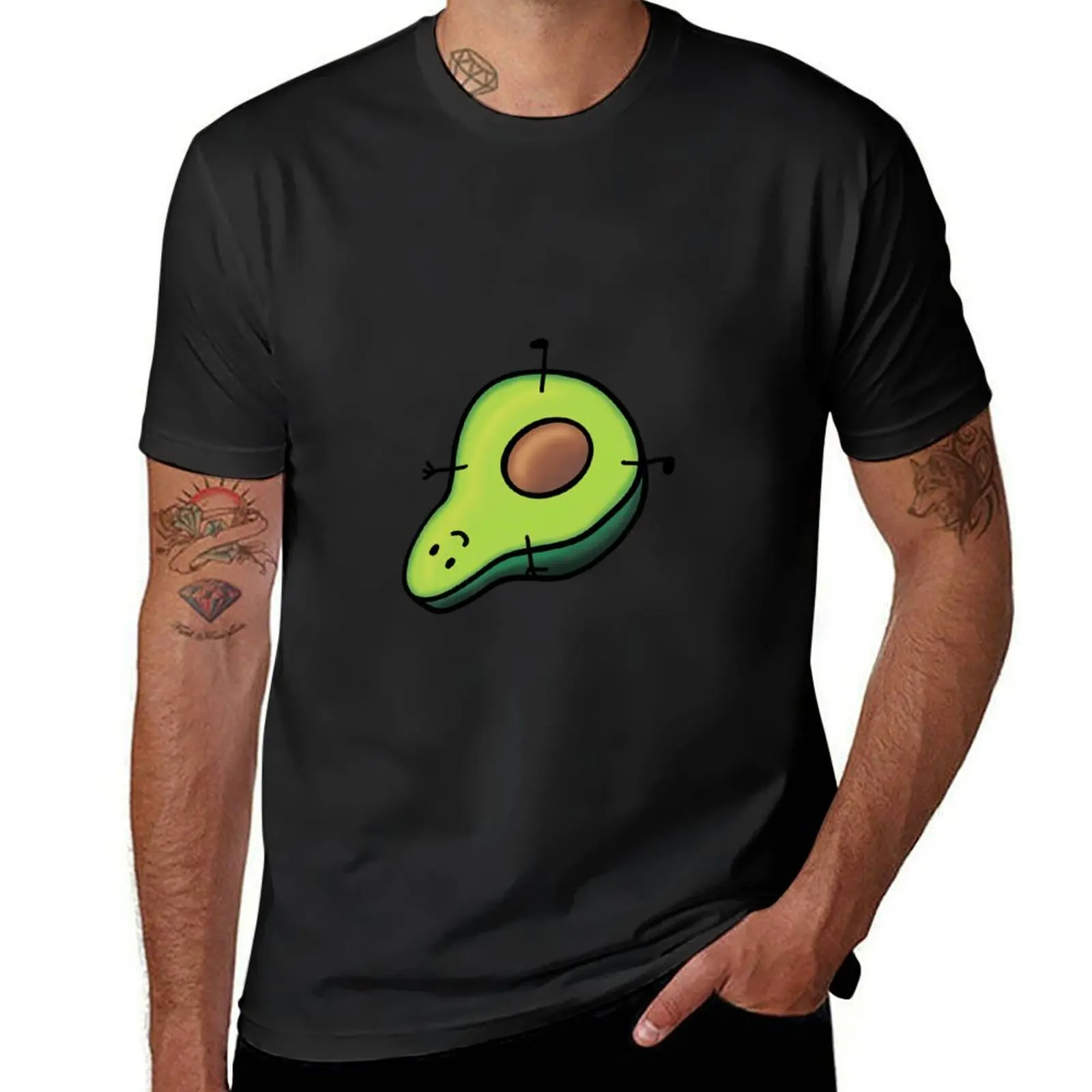 Chill Avocado T-Shirt plus size tops blanks oversized t shirts for men