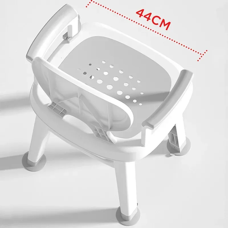 Silla de baño ecológica para mujeres embarazadas, taburete de baño estable, asiento para pacientes mayores, diseño cómodo, asiento de baño duradero, caliente